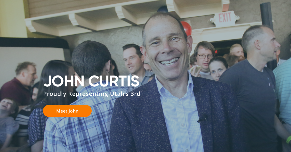We're conservatives and we're fighting against climate change: Here's how. | Congressman Curtis - John Curtis